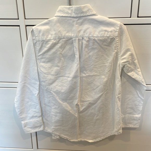 4T Janie and Jack White Oxford Shirt - Picture 2 of 3